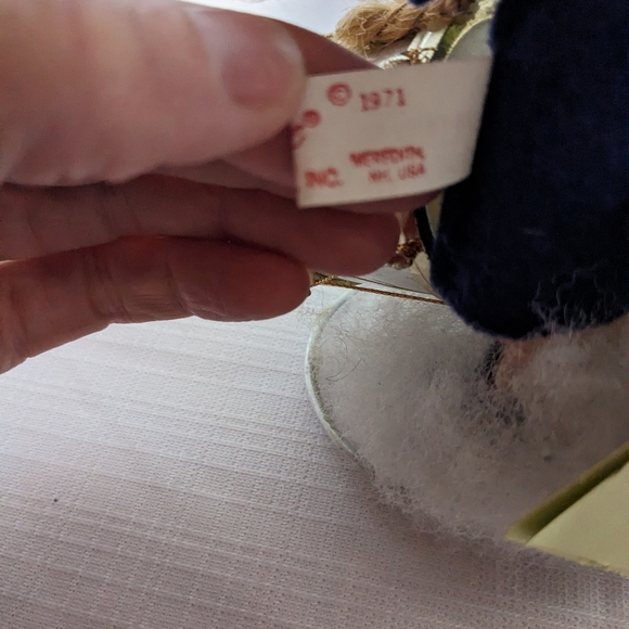 Anna Lee 1971 Little Drummer Boy 8" mobilitee doll tag Christmas holiday - Picture 8 of 12